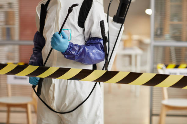 Professional Biohazard technician working in Robbins, NC